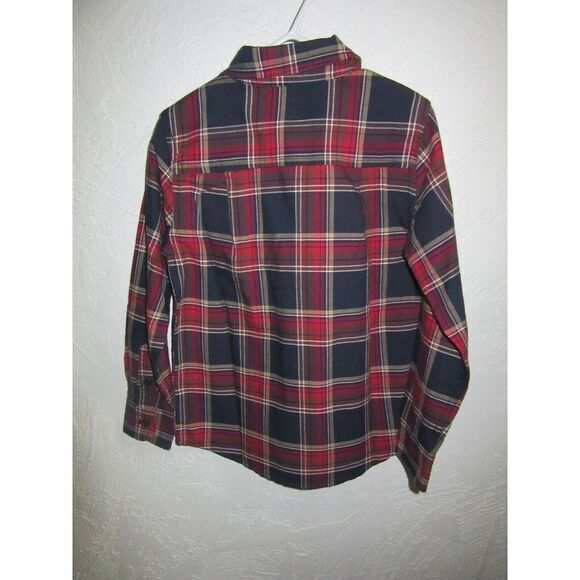 Childrens Place Long Sleeve Button Down Pocket Dress Shirt‎ Plaid Size 4 - Picture 3 of 3